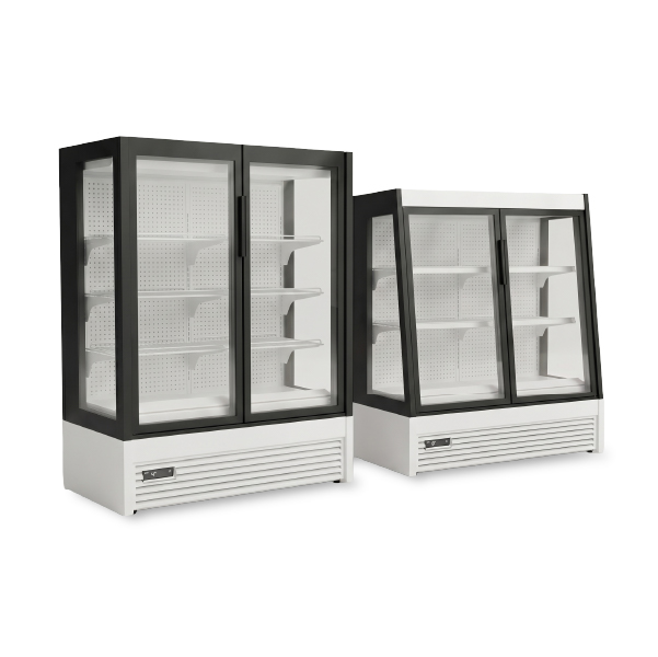 Expositores alimentares para congelados com portas de vidro FUTURO 2